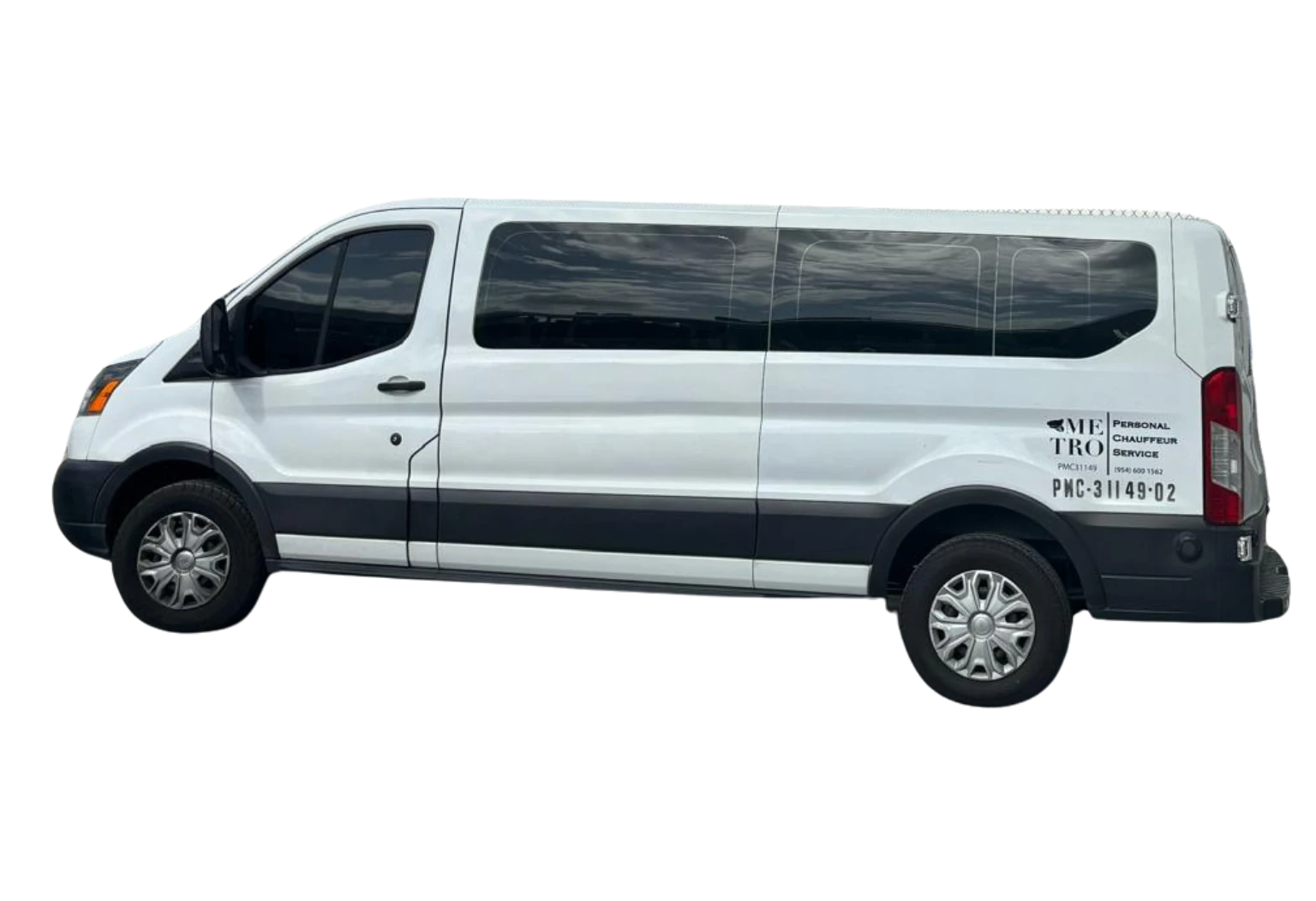 Metro passenger van for Miami cruise port shuttle